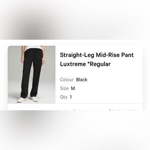 Women’s luxtreme black pants